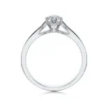 Pierścionek białe złoto z diamentami AJPZ_078